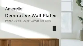 Amerelle Decorative Wall Switch Plates and Outlet Covers