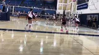 Cassidy Trahan Serra Catholic Highschool Libero #12 2025 Butler Tournament