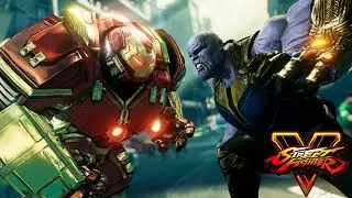Hulkbuster vs Thanos. SFV Mod