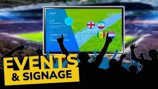Experience Digital Signage for Events & Entertainment