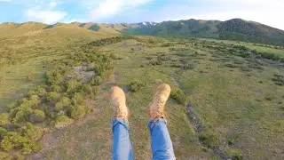 TURBULENT MOUNTAIN FLIGHT!! - ParaVlog