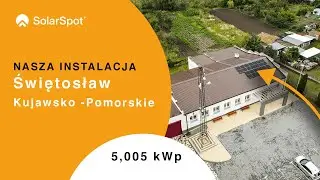 Instalacja fotowoltaiczna SolarSpot - Świętosław, woj. kujawsko - pomorskie - 5,005 kWp