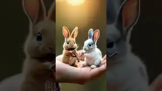 Lovely Animal Moments: Rabbit #cuteanimals #shortanimalsvideos #shortanimals #animalkingdom #rabbit