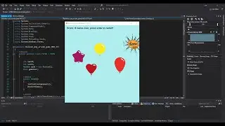 How to make a balloon pop arcade game in windows form and C#