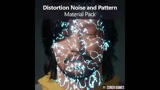 Over 35 unique distortion noise and pattern materials in Unreal Engine.#shorts