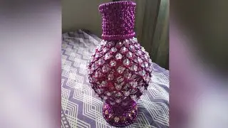 Macrame flower pot design full making video in hindi