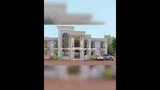 #architecture #building projection #exterior design #marriage hall