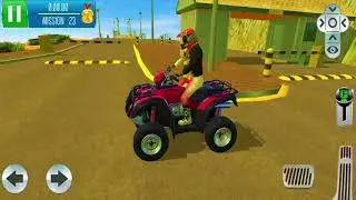 New ATV Quad Bike Driving#1 - Parking Island: Mountain Road - Android Gameplay