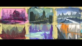 Fantasy Landscape Digital Painting 12.29.2025