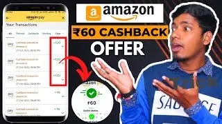 🔥 Amazon Pay 60 Rs. Cashback OFFER | Amazon Pay Cashback Offer Today