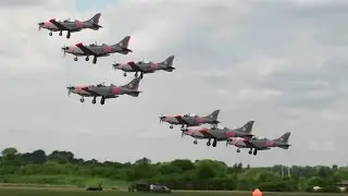 RIAT 2014 Orlik Aerobatic Team Polish Air Force