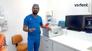 Unboxing and review of DTE Woodpecker Implant Air Motor with LED Handpiece