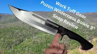 Work Tuff Gear Puzon Wilderness Bowie 9