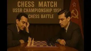 Mikhail Tal vs Mark Taimanov. The Magician Strikes Again. USSR Championship 1958.