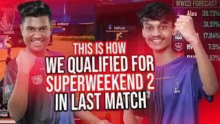 QUALIFIED FOR 2ND SUPERWEEKEND | A1ESPORTS | DO OR DIE MATCH HIGHLIGHTS