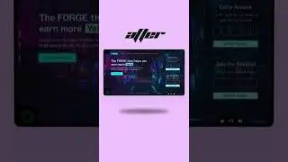 Futuristic Website Design 🚀 | Figma | Modern Design in Figma | Futuristic UI Design | UI/UX Design
