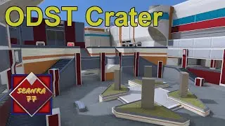 Halo 3 ODST Crater in Halo Infinite (WIP Forge Showcase)