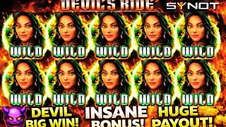 MASSIVE BIG WIN on DEVIL&rsquo;S RIDE SLOT! 🔥 INSANE BONUS WIN!