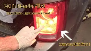 Honda Pilot Brake Light Bulb Replacement &ndash; Easy DIY in Minutes