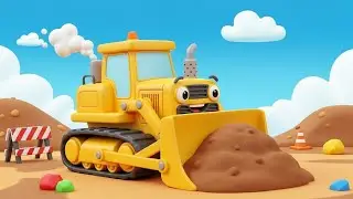 The Mighty Construction Team! || kids cartoon