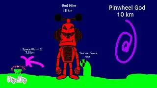 Part 17 - EPIC Content! Trevor Henderson Alternate Universe Giants Size Comparison (Fan Made Sketch)