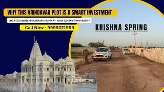 Krishna Spring Vrindavan | Peaceful Location with High Return Potential 🌸#property