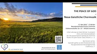 Konzert der Neuapostolischen Kirche aus Chemnitz am 17.05.2025, 17.00 Uhr.