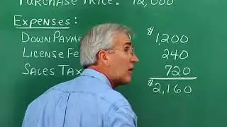 6 5 Car Expenses (For beginners of GAT, NTS NAT ,HAT,GRE) #LearnCollegeMathBasics