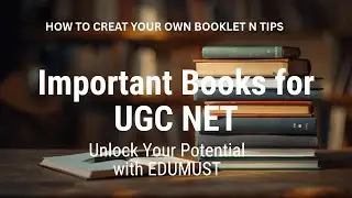 UGC NET ENGLISH MUST HAVE BOOKS N HOW I MAKE MY NOTES @EDUMUST #KVS#DSSSB#LECTURER CADRE