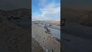 Sungun Copper Mine _ Iran #komatsu #coppermine #counstruction #tabriz #sungun #iran #dumptruck