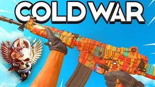 NUCLEAR GAMEPLAY with THE BEST KRIG 6 CLASS SETUP COLD WAR WARZONE! (BEST KRIG 6 SETUP)