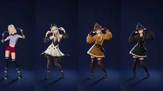 Blah Blah Blah emote with Lexa, Princess Lexa, and Lexa Hexbringer