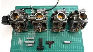【Honda Hornet 250】- Carb Overhaul (Keyster Fuel Control Kit)