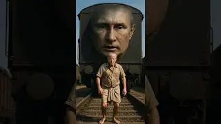 Donald Running &ndash; Surreal Political Chase with Putin Statue | Ultra-Realistic 16K Cinematic