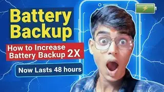 Battery Backup How To Increse 2X ✅ || मोबाइल में बैटरी दो गुणा कैसे बढ़ाए || Technical Dilkhush Raj 