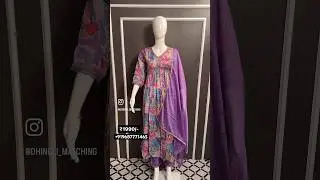 Festival special kurti pair  | DHINGLI MATCHING #fashion #festival #diwali #trending #reels