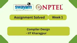 Compiler Design Week 1 | NPTEL ANSWERS 2026 #nptel2026 #myswayam #nptel #nptelexam