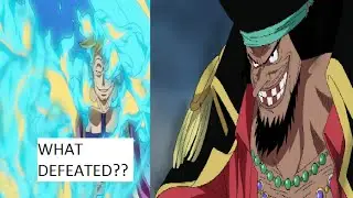 Marco vs Blackbeard (Marco's defeat ) One Piece *2016*