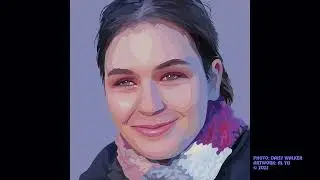 VECTOR PORTRAIT - PENCIL TOOL