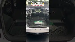 MG windsor ev | Is this a big boot space? 😮🔥