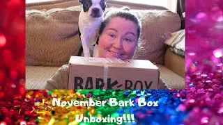 November Bark Box Unboxing| Dogsgiving 2020