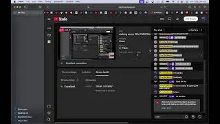 making some KEN CARSON more chaos loops live #kencarsontypebeat #liveproduction