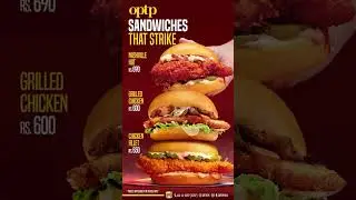 Meet the OPTP - Sandwiches That Hit Back Harder!