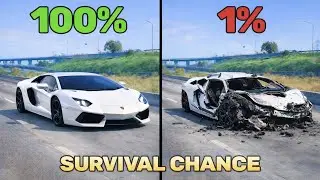 Realistic High-Speed Car Crashes in BeamNG.drive