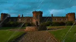 Castle Dungiven Castle 4k.
