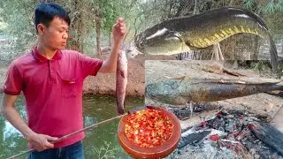 Cook big fish and amazing Koh Kong fish sauce recipe/RSP Cooking