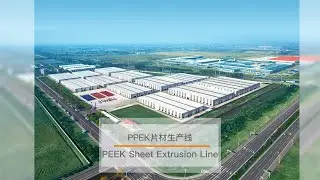 PEEK Sheet Extrusion Line.