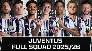 JUVENTUS  FULL SQUAD SEASON 2025/26 | Juventus Squad Update with Transfer Rumors