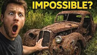 Rescuing a Rusted 1932 Bugatti Atlantic | Car Restoration ASMR