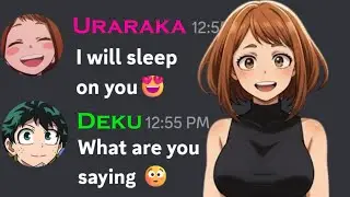 If Deku and Uraraka shares Room😏